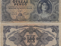 Super bancnota 500 pengo, Ungaria din anul 1945