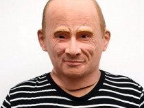 Masca latex presedinte rus Putin petrecere Halloween cosplay