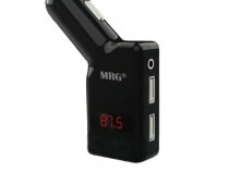 Modulator FM MRG, Bluetooth, Display LED, Negru C448