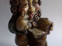 Înțeleptul - lumânare/figurină veche din ceară