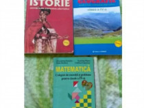 Manuale cls. IV, Istorie , Geografie , Matematica Culegere