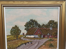 Hjalmar Lindblom 1901-1989 Pictura Ulei