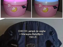 Marsupiu Baby Bjorn + lampă Chicco, Manduca, SANTORO Gorjuss