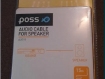 Cablu audio pentru boxă Poss