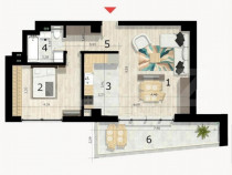 Apartament 2 camere, 88 mp, Ansamblu Rezidențial
