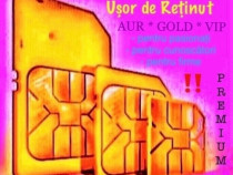 Numere Aur Gold Vip Numere Usor de Retinut