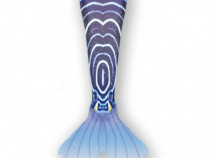 Costum Sirena Printesa Ariel THK, Albastru aquamarin 120 cm