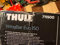 Set 2 bare THULE WingBar EVO lungime 150 cm, negru