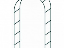 Arcada metalica, pergola, pentru gradina, 140x38x240 cm, GardenLine