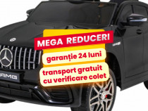 Masinuta Electrica Copii 1-5 Ani Mercedes GLC63S 4x4,Roti Moi Negru