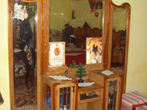 Dormitor Vienez din lemn de trandafir si Oglinda de Cristal