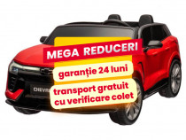 Masinuta Electrica 2 Copii 1-7 Ani Chevrolet Blazer 4x4, Roti Moi Rosu