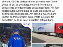 Manipulant colete, Curieri 3.5T și Șoferi C+E la DSC Roman