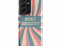 Husa telefon Stay Groovy Tough Samsung Galaxy S21 Ultra