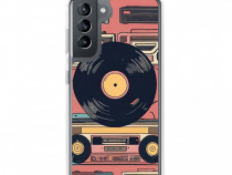 Husa telefon Vinyl Groove Clear Samsung Galaxy S21 