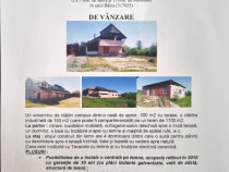 Casa 300m2 + Cladire Industriala 160m2 (pe teren de 1700m2)