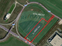 Teren intravilan-9000 mp, deschidere 50 m la DN1, Metro
