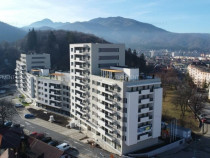 Garsoniera decomandata bloc nou Noua-Dârste, Brașov cu LOC DE PARCARE