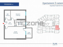 Apartament 2 Camere | 53 mp | Bloc Nou | Metrou Pacii / P...