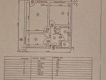 NORD Cameliei, cub , 2 cam,balc.6m, decomandat 4/4 la 37900