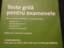 Carte Drept Teste Grilă Hamangiu