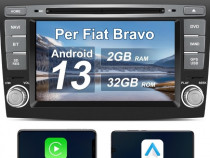 Navigație,Android Auto Fiat Bravo 32Gb,