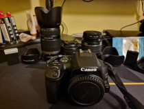 Canon EOS 250D KIT 18-55mm / 50mm / 55-255 mm