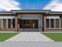 Casa individuala - zona excelenta - asfalt