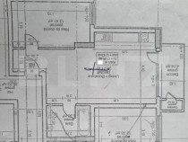 Apartament 2 camere, semifinisat, 53mp, zona Vivo