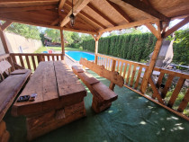 Casa P+M 5 camere,piscina,str.Vrancei Baia Mare teren 1000 mp sau sch.
