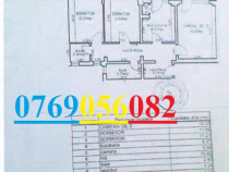 Ap 3 cam zona Vidin conf 1 decomandat LIBER, Spatios, etaj 2