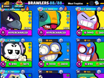 Cont brawlstars legit pro god 43k trofee