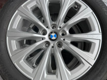 Set 4 jante BMW 17 inch Style 775, cod 6883517 + anvelope Dunlop Vara