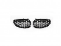 Grila Diamant cu Rama Cromata - BMW Seria 5 E60 (2004-2009)