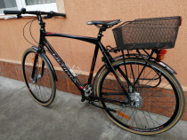 Bicicleta aluminiu,cadru mare 59cm,echipata shimano,frane pe discuri