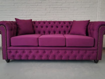 Canapele Chesterfield Brand, 3 locuri Texti, Diferite culori