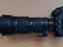 Tamron 70-200mm + adaptor LA-EA 5 pentru Sony FE impecabile