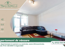Apartament 2 camere cu centrala, zona Ultracentrala, Arad