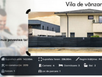 Vila de vânzare în Tunari – Acesta este locul unde conti