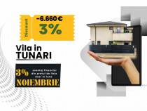 Vila de vânzare în Tunari – Acesta este locul unde conti