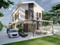 Casa moderna, 4 camere, teren 450 mp, Sacalaz