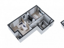 APARTAMENT CU 2 CAMERE , DECOMANDAT , NICOLINA-CUG BLOC NOU