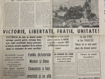 Editie speciala Scanteia Poporului - decembrie 1989