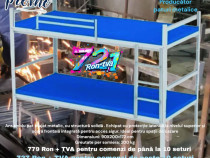 OFERTĂ PROMO Pat Metalic Etajat - Model BEL 1!