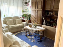 Apartament 3 camere, 2 bai, mobilat, centrala proprie
