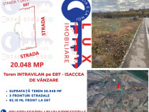 ID 7743 Teren INTRAVILAN pe E87 - ISACCEA