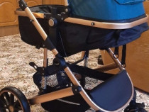 Carucior T1, 2 in 1, cu suspensii