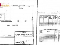 Spatiu comercial Ultracentral, 116 mp , cu vad