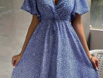 Rochie albastra dama - produs nou