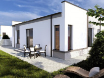 Casa individuala pe parter, 4 camere, pozitie centrala Balotesti